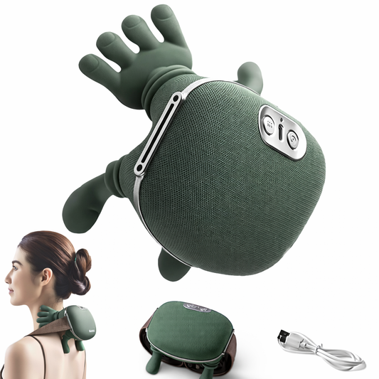 ThermaRelief – Beheiztes Nacken- & Schultermassagegerät